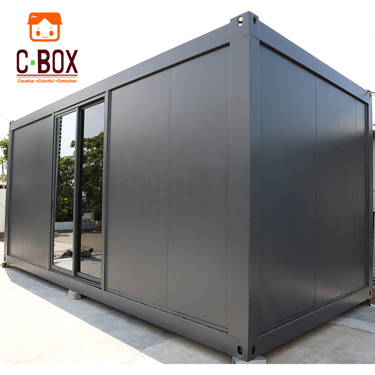 Cbox Modular Mobile House Prefabricated Frame Container Shop 20ft 40ft Flat Pack Office For Sale