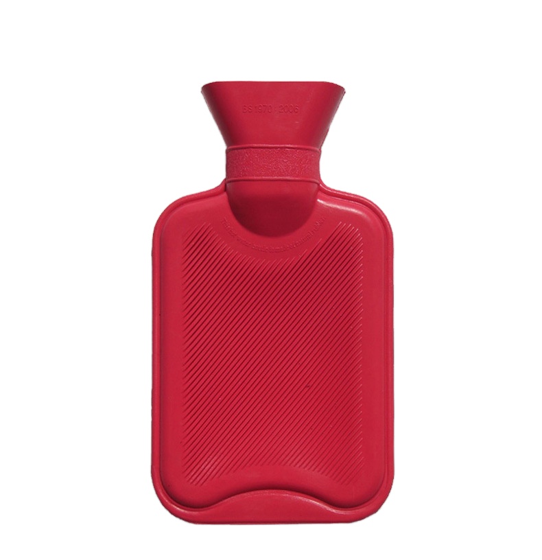 high quality hot water bottle rubber water bag durable 2L for pain relief