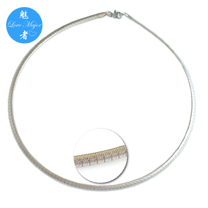 Latest New Design Snake Choker Necklace Stainless Steel Fashion Jewelry for Man and Woman