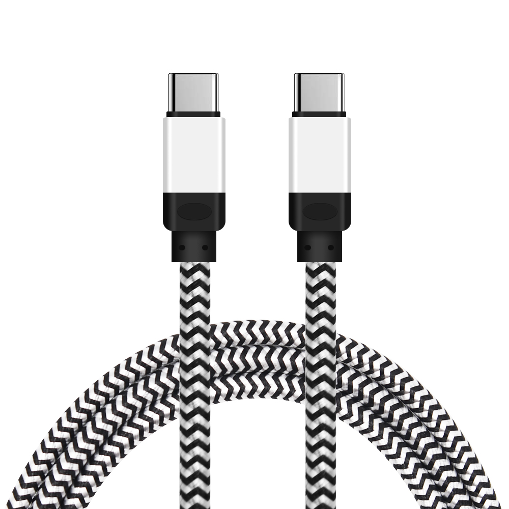 Fast Charge Nylon Braided Usb Cable 3ft 6ft 10ft Cable Usb C for iPhone Charging Data Cable