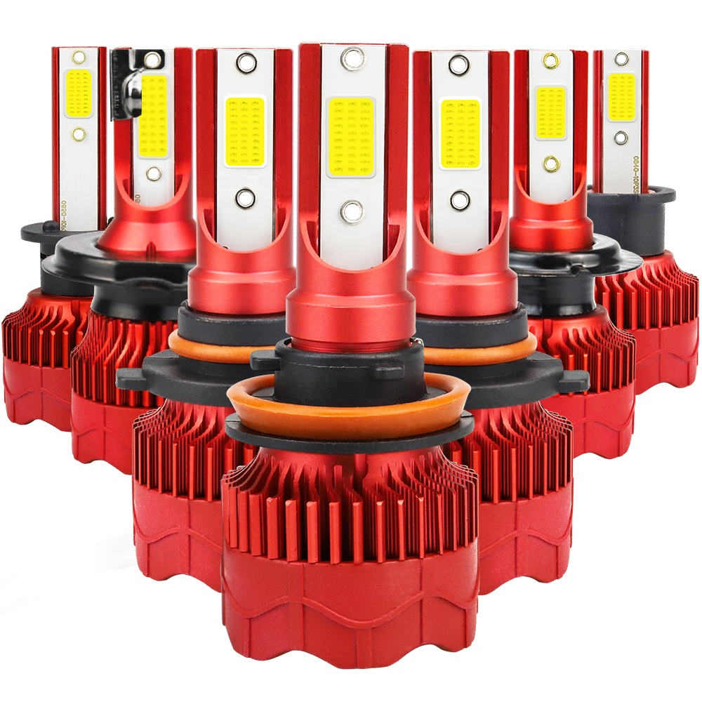 DXZ OEM D10 Автомобильные светодиодные COB Фары H4 H7 H8 H11 HB3/9005 HB4/9006 50 Вт Противотуманные фары дальнего/ближнего света