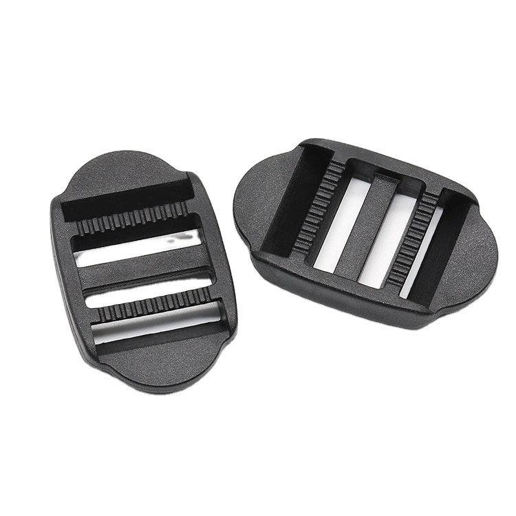 25MM black adjustable slide buckle for bag accessories