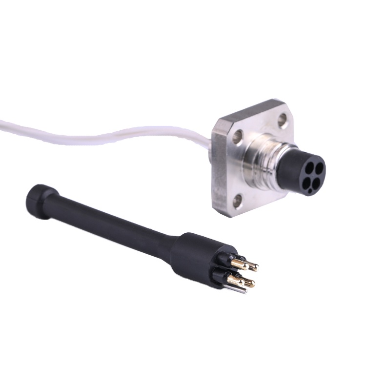 matel shell 1500 4 pin wet plug underwater connector subconn male / female connector