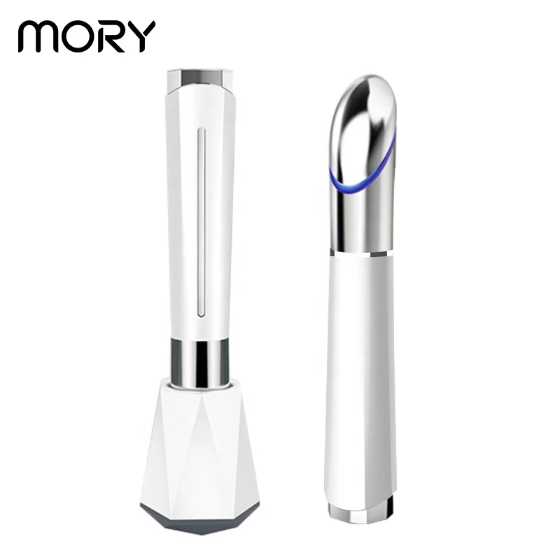 mini eye massage device Eye lifting massage heating vibrating pen wrinkle vibration eye massager pen