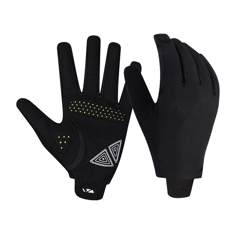 Unisex Ventilated Bike Gloves Outdoor Biking Gloves Quick Drying Touch Screen Cycling Gloves