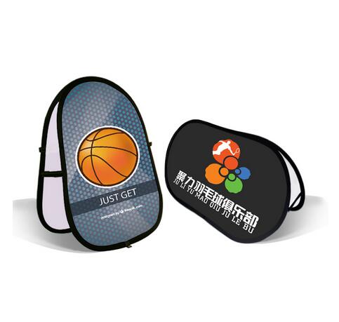 BT-Bruce -002 Manufacturer outdoor Cheap double sides printed folding pop up a frame