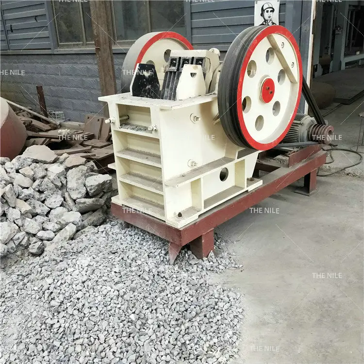 The Nile Machinery Rock Jaw Crusher Machine Stone Crushing Equipment Ore Jaw Crusher Price