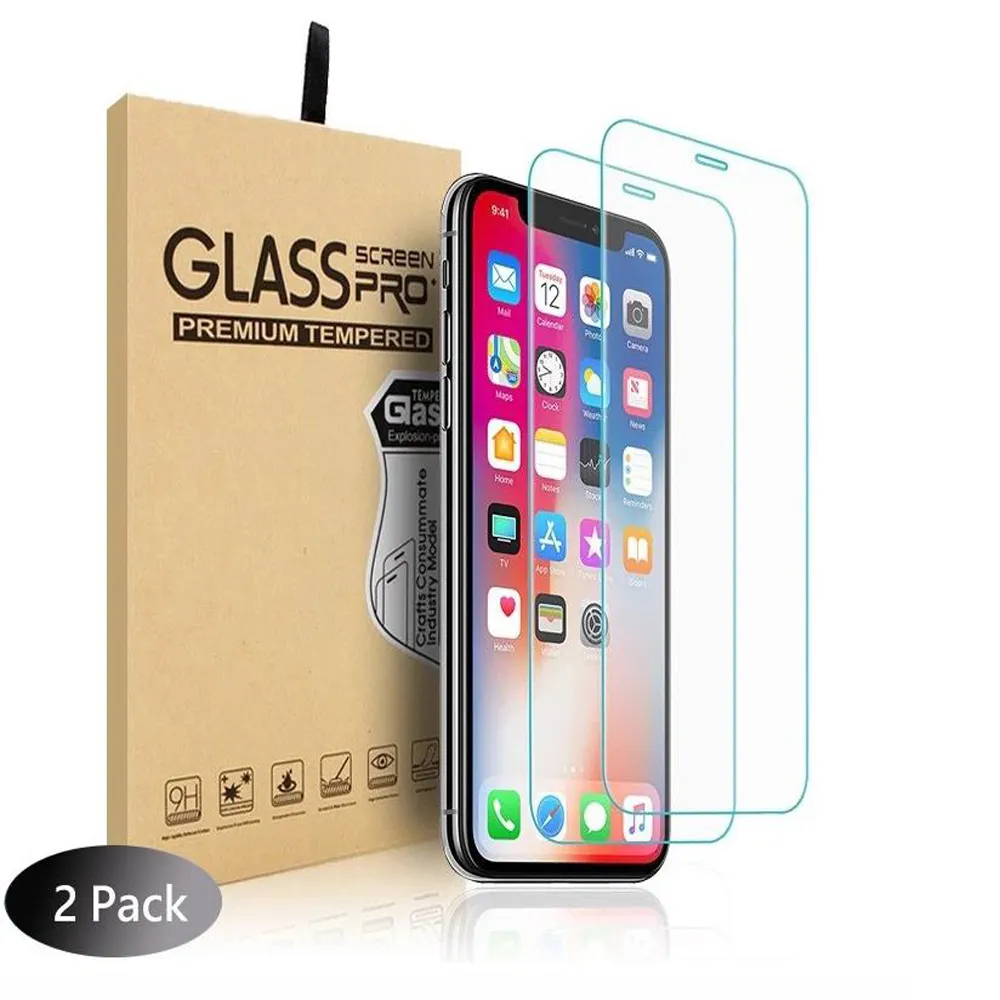 Free Shipping Amazon Hot 9H Premium Tempered Glass Screen Film For Apple Iphone 11 Pro Max Screen Protector
