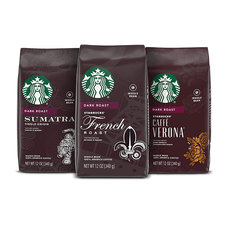 Custom Roasted Arabica Premium Stand Up Pouch Coffee Packaging Plastic Side Gusset Bag With Valve Zipper For Coffee bean Package
