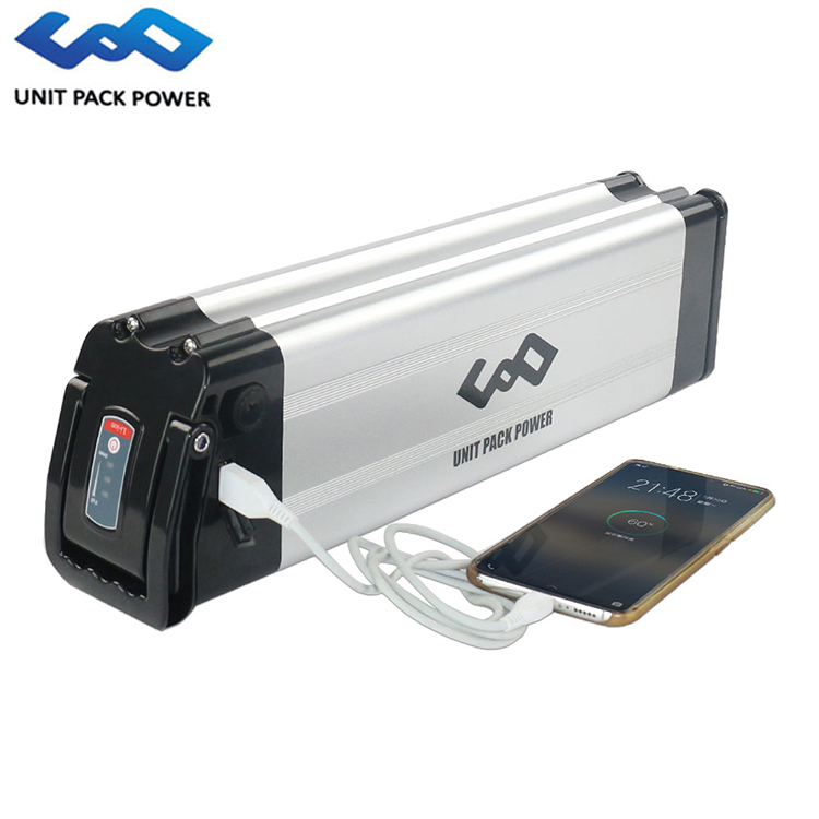 48V E-Bike Silver Fish Battery 10Ah 13Ah 15Ah 16Ah Lithium Battery Pack for Bafang 500W 750W 1000W Electric Bicycle