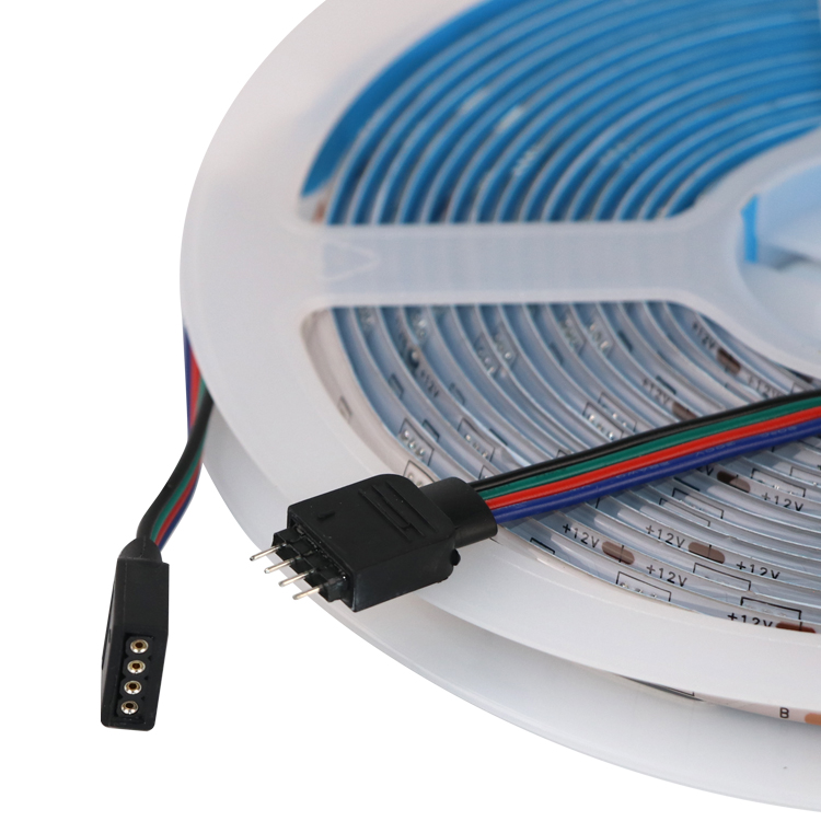 Бескорпусная неоновая Светодиодная лента RGB RGBIC, умный светильник с дистанционным управлением, 5/10 метров
