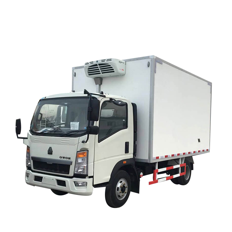 Sinotruk Howo охлаждения ван морозильная камера box контейнер термо-король авторефрижератор