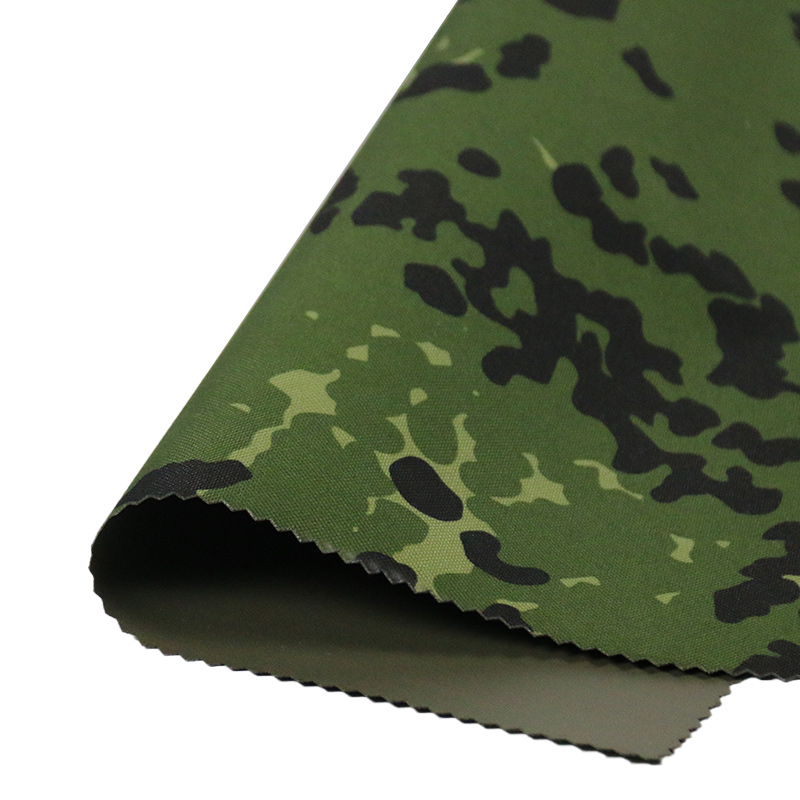 tactical gear equipments material textile 100% Polyester 600D 74T PVC coated Danmark camouflage fabric