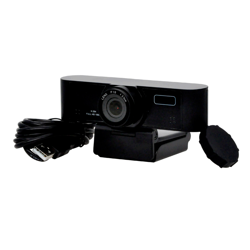 Livestream Camera With Mic Web Cam 1080 Wide Angle 1080p 30fps For Pc