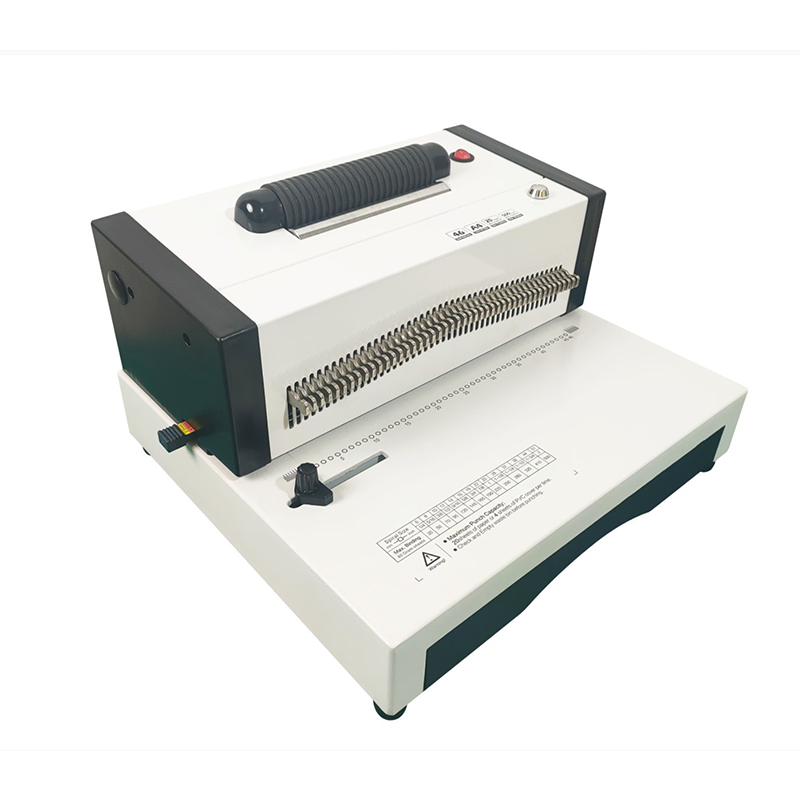 SE25A Desktop Electric Office Equipment A4 Spiral Plastic Coil Punching Binding Machine