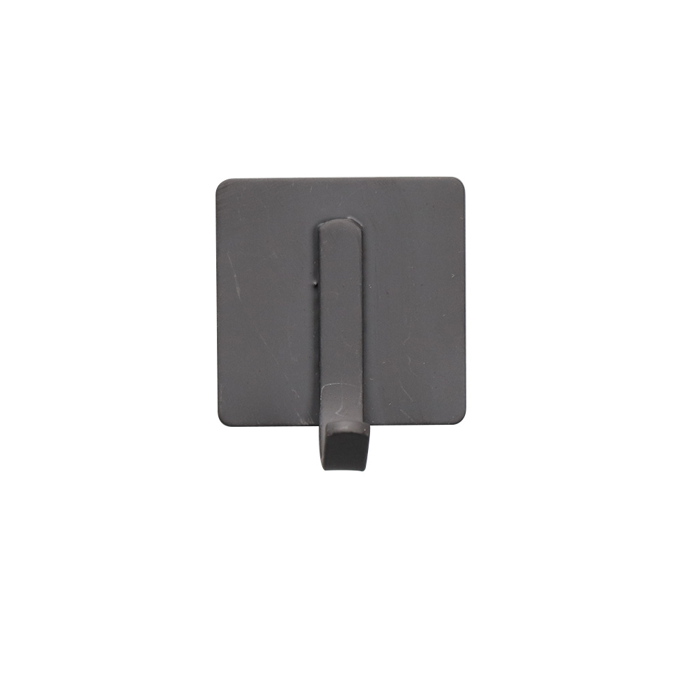 Kitchen Living Shower Room Black Towel Keys Hats Hanging Coat Adhesive Hooks Bathroom Hooks