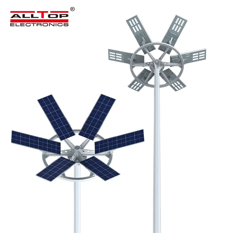 ALLTOP Outdoor Aluminum Ip65 Waterproof Highway 200w Integrated All In One Solar Led Street Light