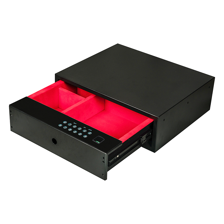 Digital Cipher Hidden Safe Box Drawer locks Type Jewelry Safe Draw Front Opening Drawer Safe