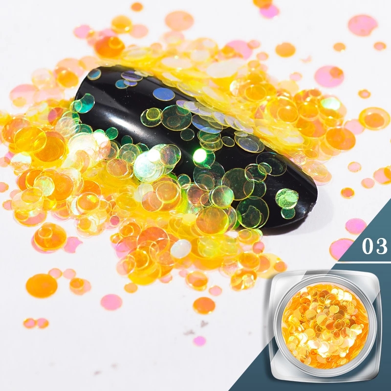 China ready to ship cosmetic round iridescent glitter wholesale in bulk