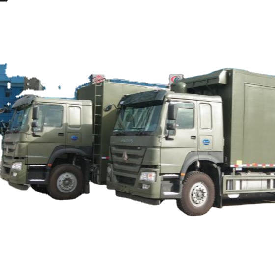 Sinotruck Howo 24 человек 4x2 Военный Мобильный кемперный грузовик