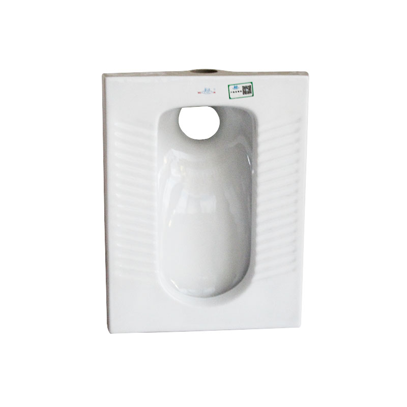 China Manufacture high quality Sanitary Ware refined Ceramics Toilet Sale White Squatting Pan widely used in hospital