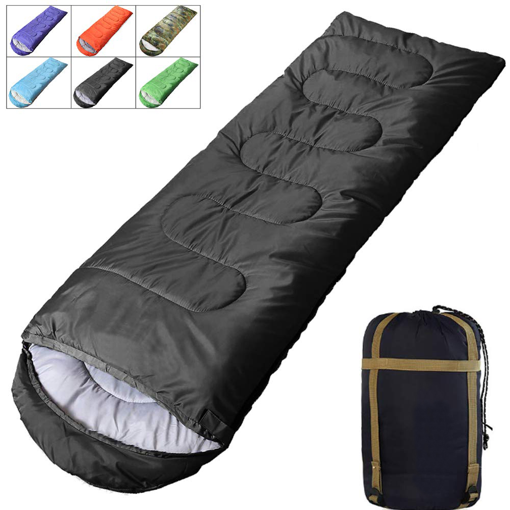 1-2 Person 15-32 Fahrenheit scale Cotton Waterproof Backpacking Sleeping Bags For Adults Cold Weather Travel Hiking Camping