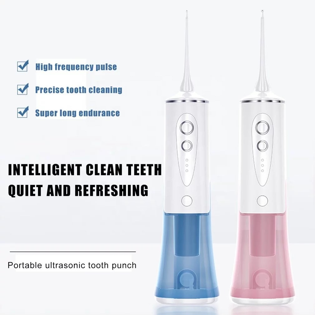 CE certified home dental care portable USB rechargeable water floss OEM ODM