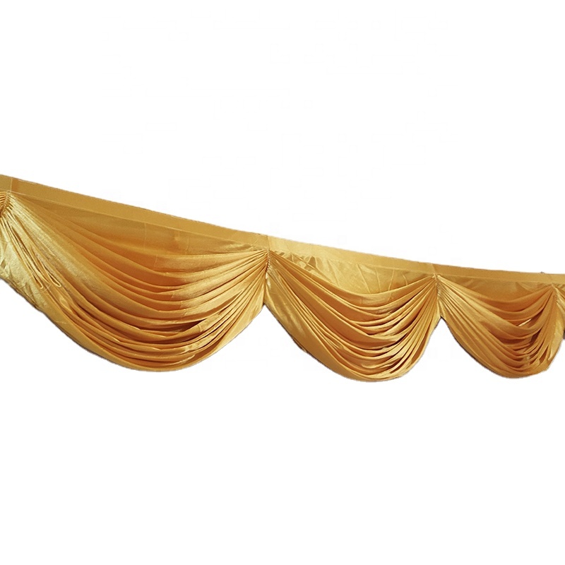 Fashion New Design Hotel Banquet Wedding Table Skirt Decoration