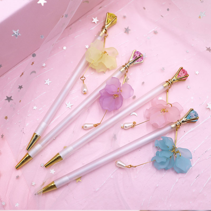 Diamond Pens Multi Color Plastic Triangle Shape HB Graphite 0.5/0.7mm Lead Non-sharpening Custom Mechanical Pencils Wholesale