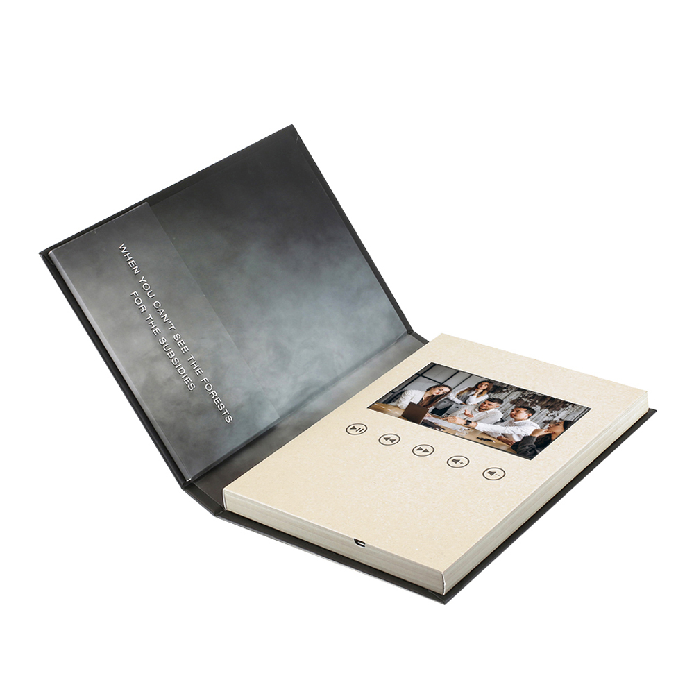 factory wholesale video brochure 2.4 inch lcd video greeting card display digital video