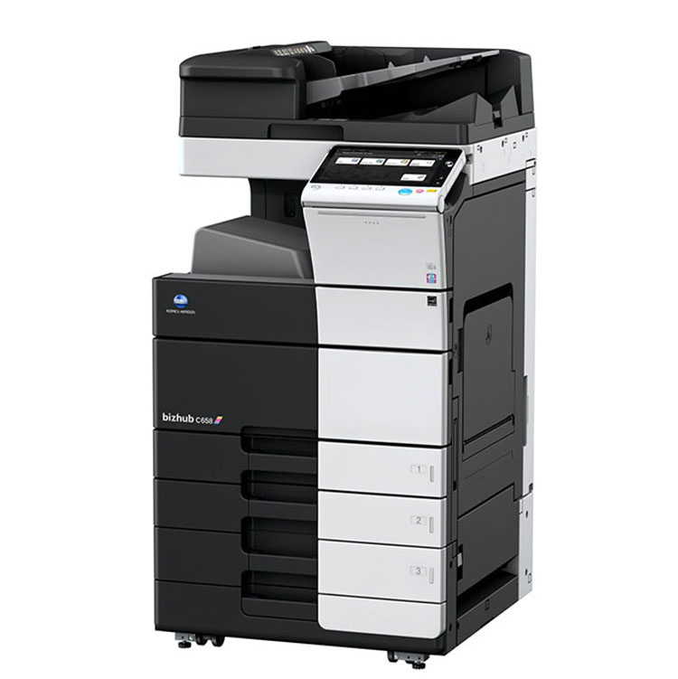 Отремонтированные цветные принтеры для Konica Minolta Bizhub C458 A4 машина для печати фотографий на бумаге