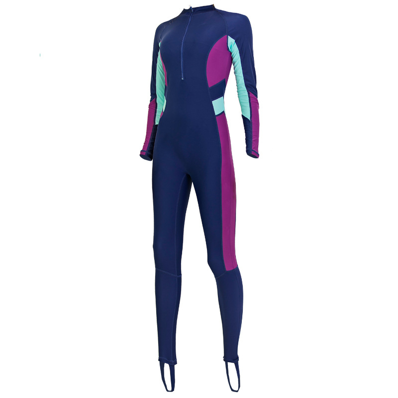 Sun-protective clothing jellyfish snorkeling long sleeve diving suit wetsuit womens