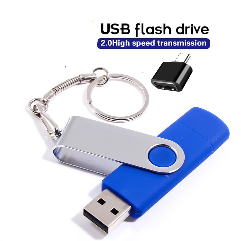Multifunctional usb flash drives 128G pendrive 64gb 32G otg 2.0 16G Pen Drive 4G for phone