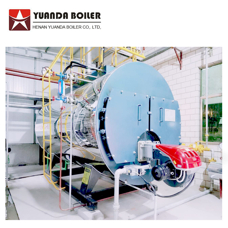 PLC Control 6 t LNG/LPG/Natural Gas Fuel Boiler