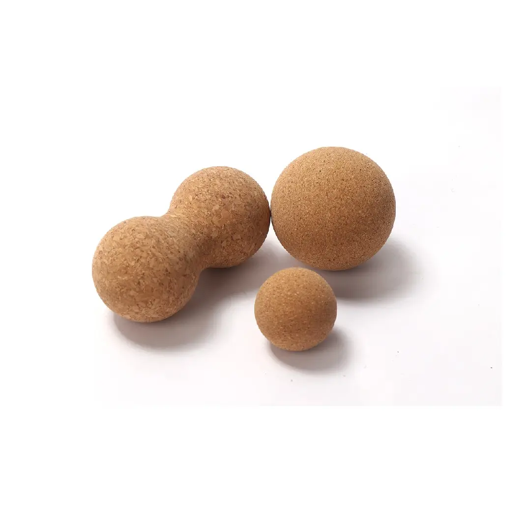 Wholesale Cheap Eco Friendly Custom Set Message Cork Yoga Ball