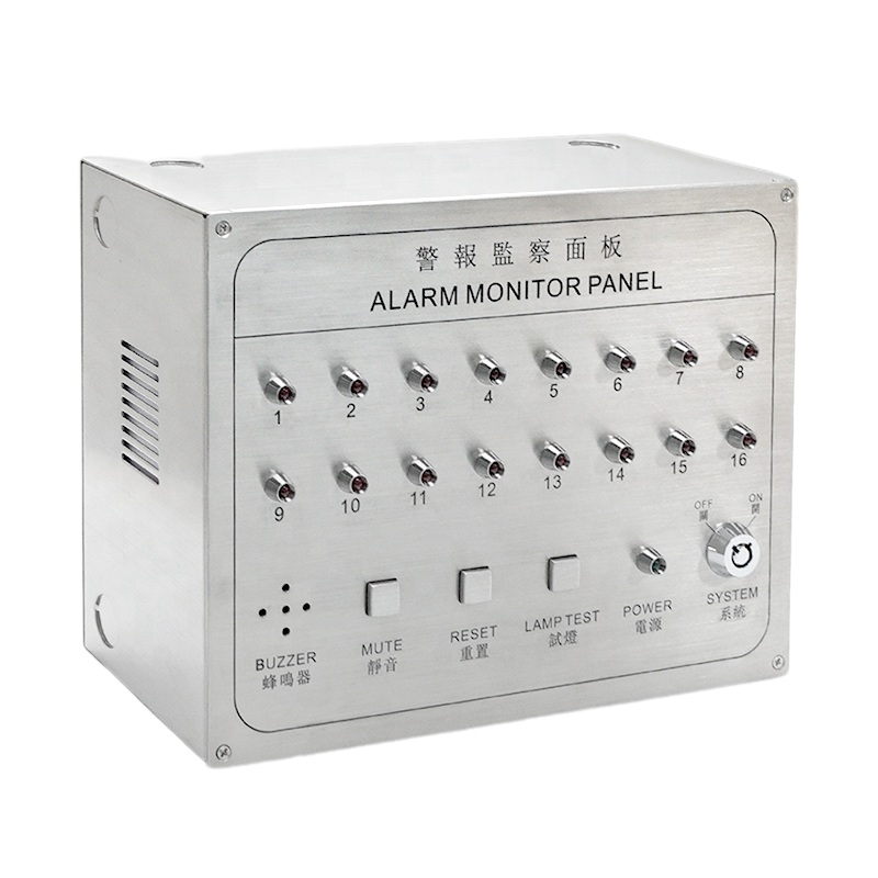 miTEC Addressable Alarm Control Panel 4 8 16 Zone for Fire Alarm Security Alarm System with UPS Battery Backup