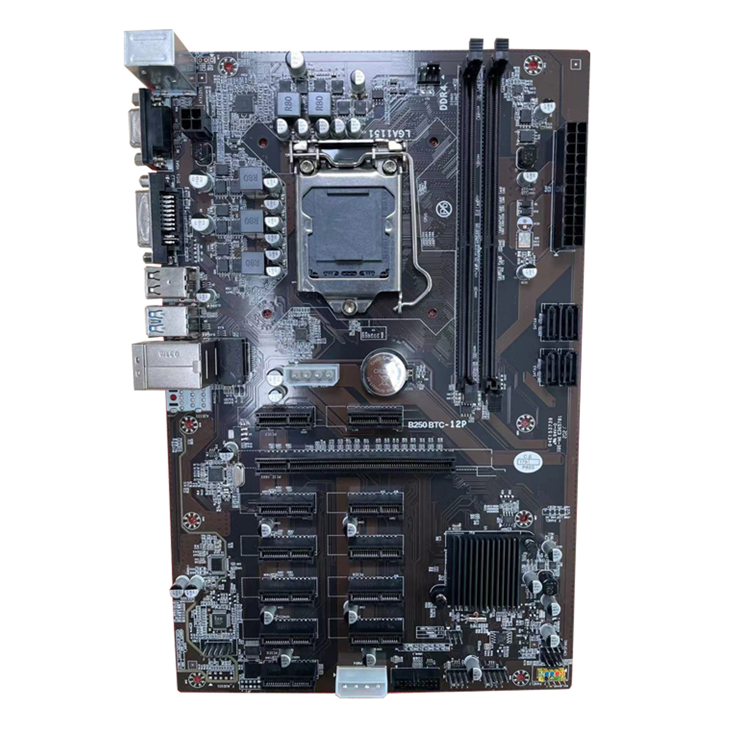 12X GPU Майнер Бестселлер B250 BTC 12P для продажи лучшие цены