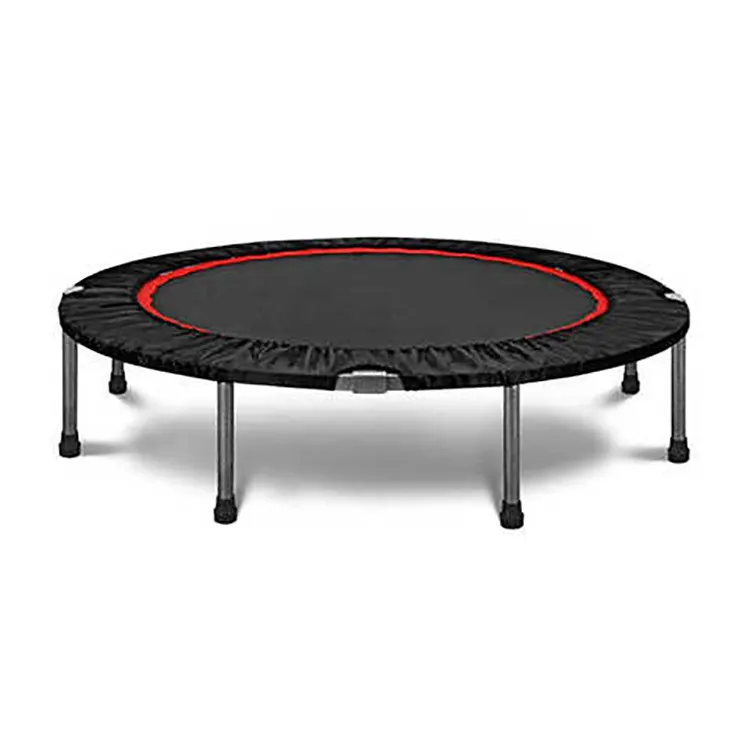 40/48 "Складная мини-батут фитнес Rebounder Регулируемый с мягкими ручками, для взрослых крытого сада тренировки батут