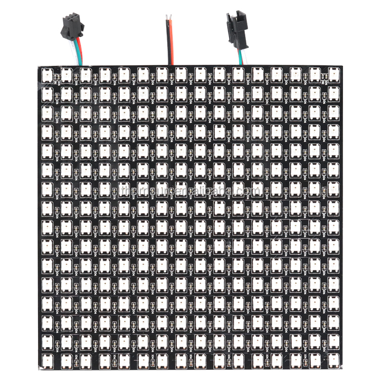 16x16 256 пикселей ws2812 гибкие светодиодные матрицы для дисплея