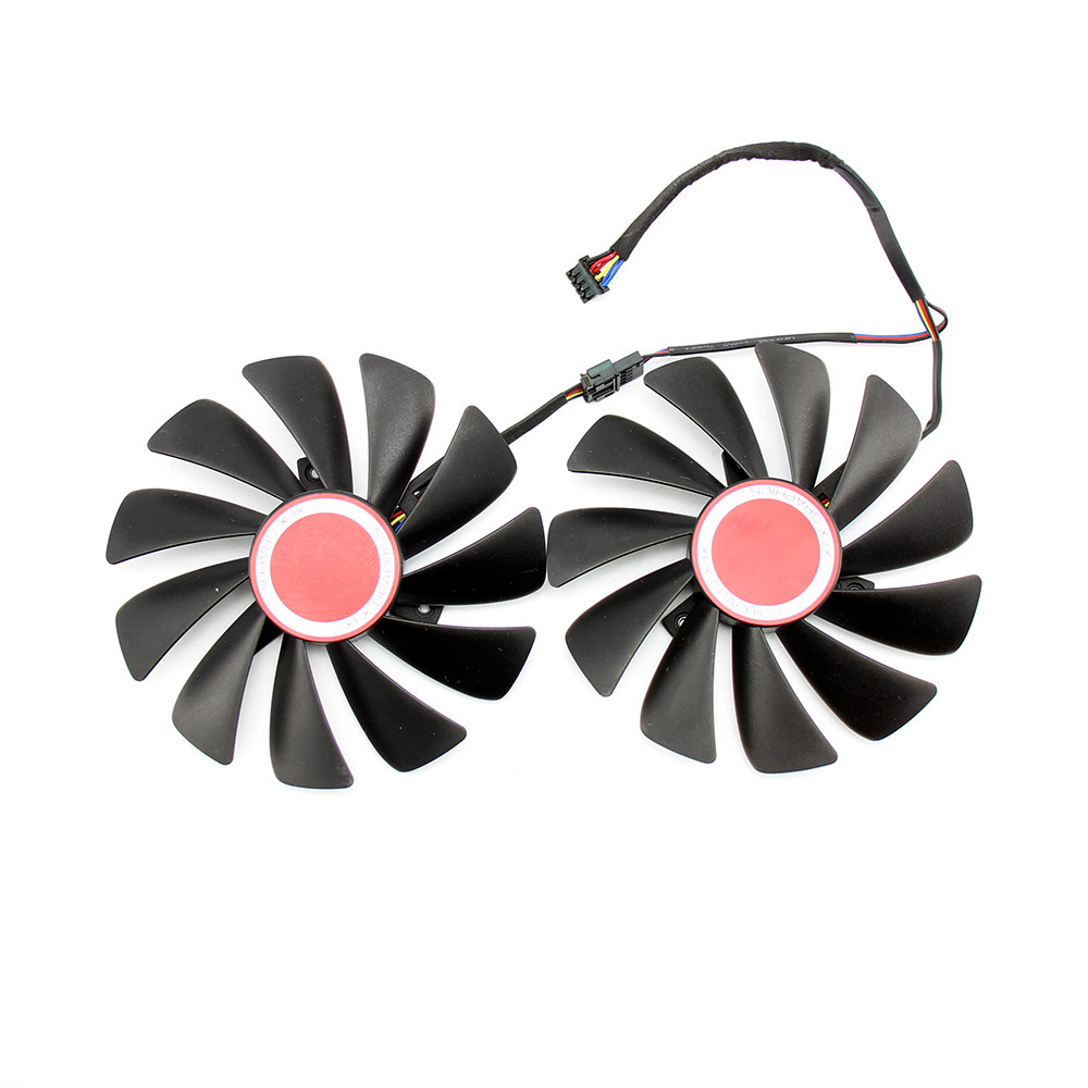 95 мм FDC10U12S9-C CF1010U12S DC12V 0.45A охлаждающий вентилятор заменить для RX 580 RX580 Вентилятор Охлаждения видеокарты