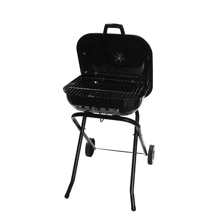 Barbecue Grill Barbecue Outdoor Pit Patio Backyard Home Meat Cooker Metal BBQ Grill Charcoal Barbecue