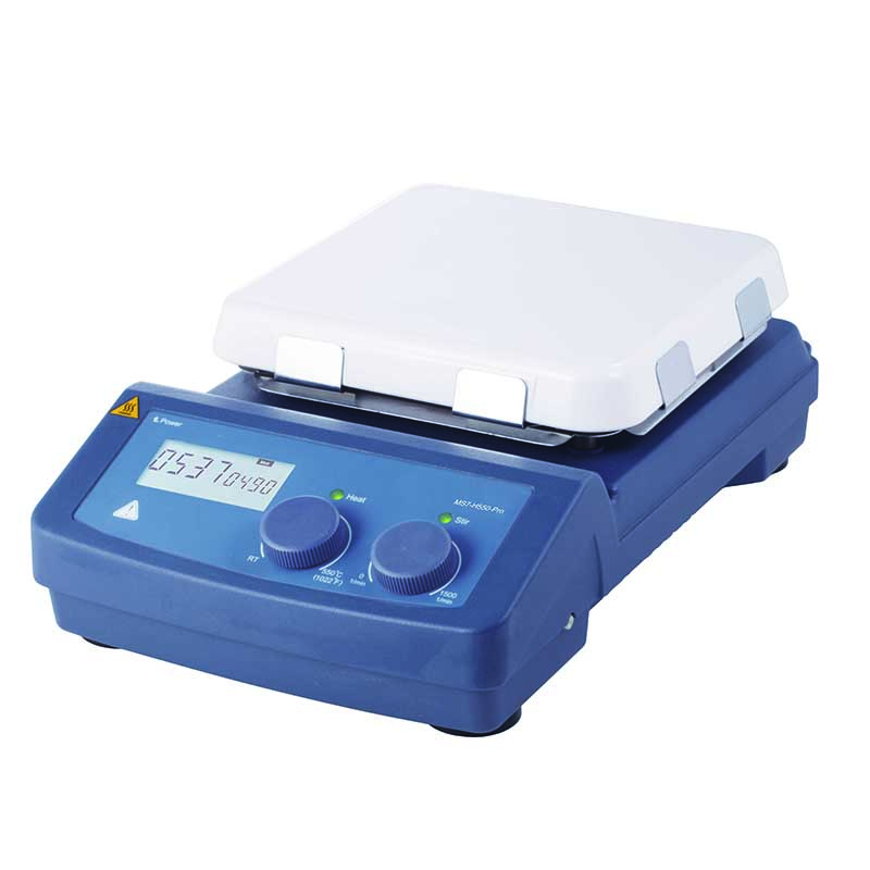 MS7-H550-Pro LCD numerical control heating 7-inch square disk magnetic stirrer
