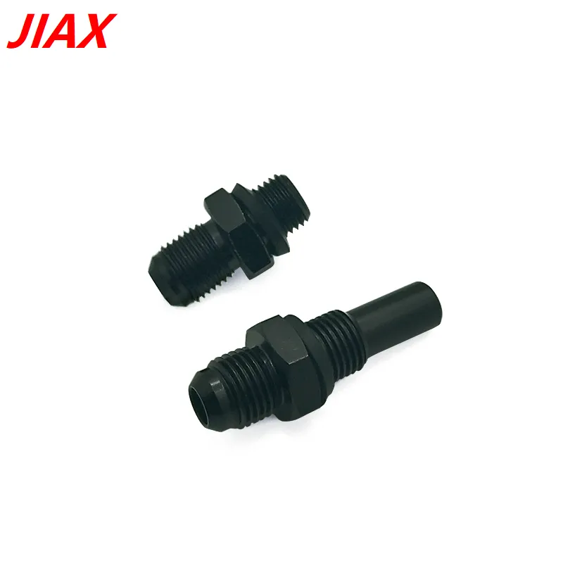 Hot selling auto parts oil cooled transmission connector AN6 AN8 aluminum alloy oil cooled adapter connector for 97-2007 4L80E