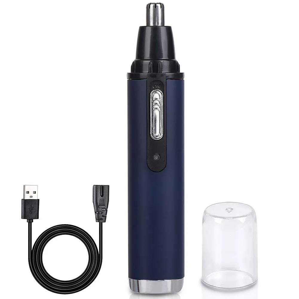 Mini Rechargeable Electric Nose Hair Trimmer Wireless Waterproof Nose Hair Trimmer
