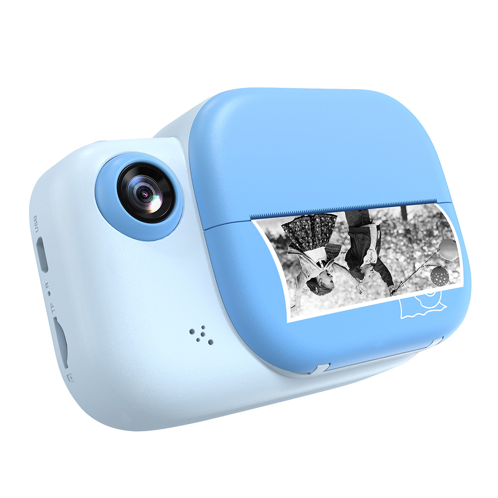 3.0 Inch IPS Photo Prints Camera Kids Selfie Digital Camera printing Camera for Children with Dual Lens