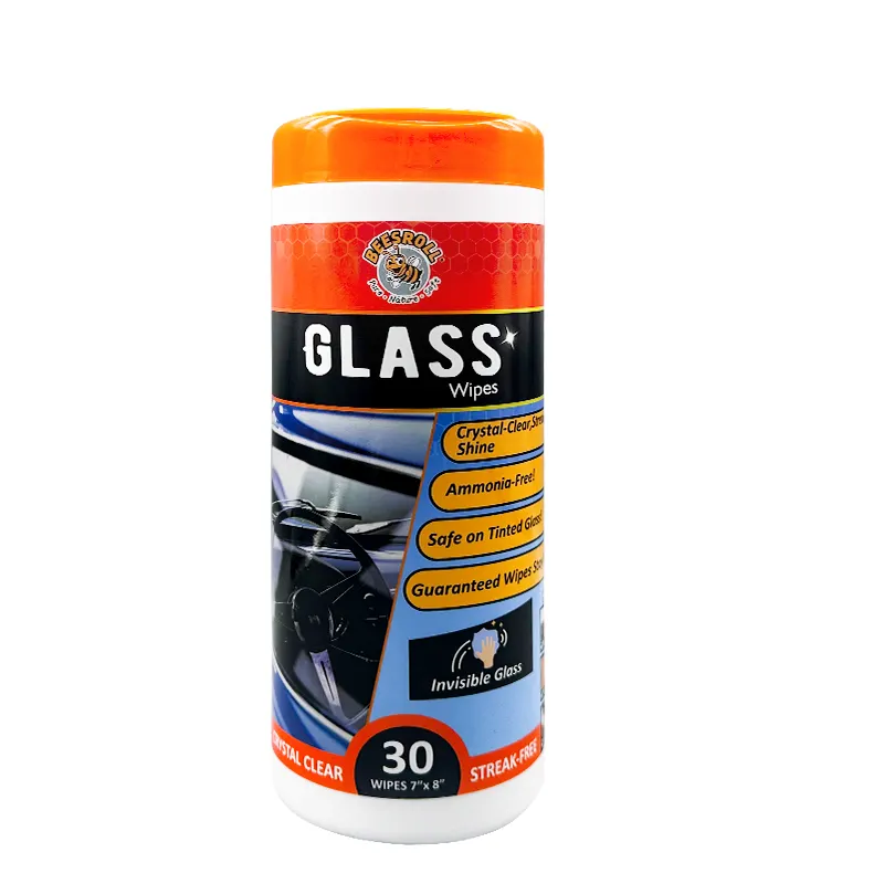 Free Sample  Car Glass Wipes/Wet Glasses Wipes