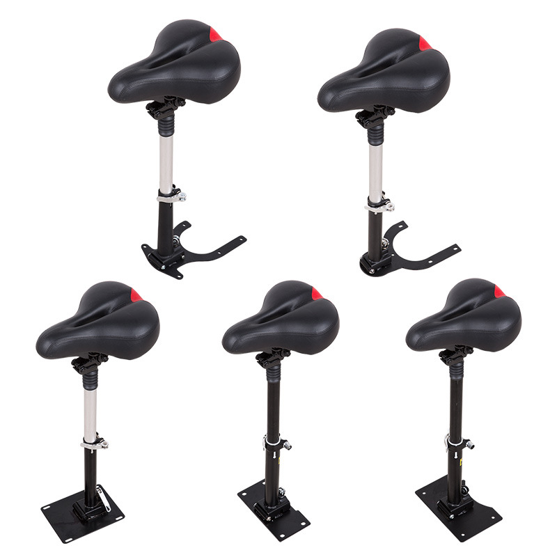 Scooter seat for 10inch 11inch Electric Skateboard Seat Chair Foldable Height Adjustable Shock-Absorbing for Xiaomi M365 Scooter