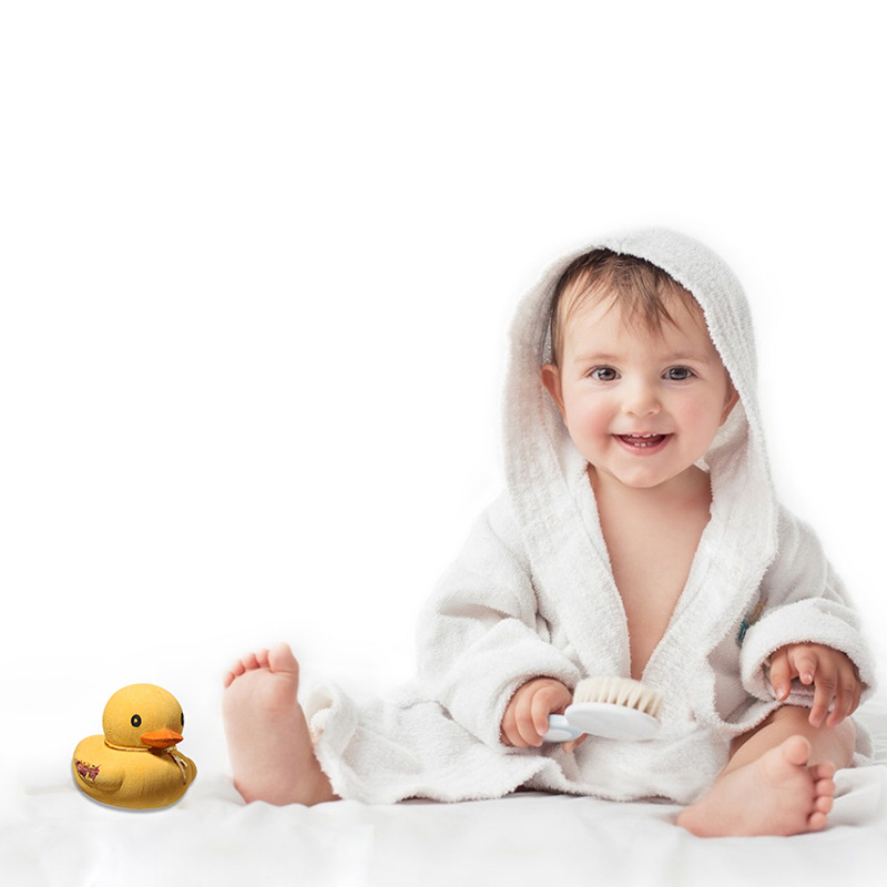 Free Sample Kids Bath Bombs Organic Cute Duck Shape Bubble Natural Bath Bomb Wholesale