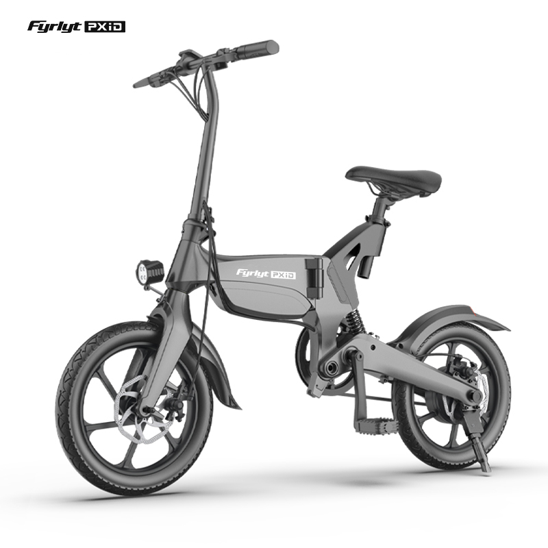 250W дисковый тормоз складной электрический велосипед 16 дюймов одно место мини фара для электровелосипеда в 25 км/ч Электрический Одноколесный велосипед