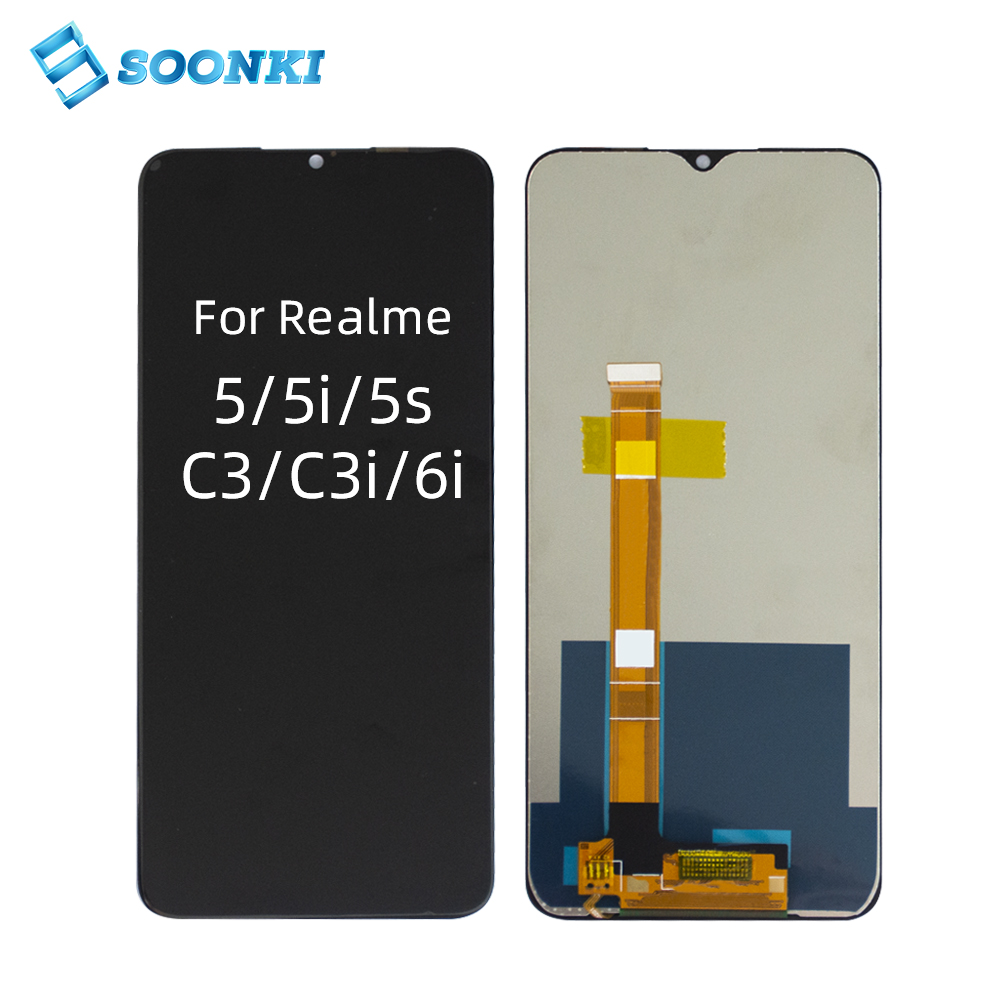 pantallas de celulares for realme 5 5i 5s c3 c3i 6i LCD for realme lcd screen for realme screen replacement